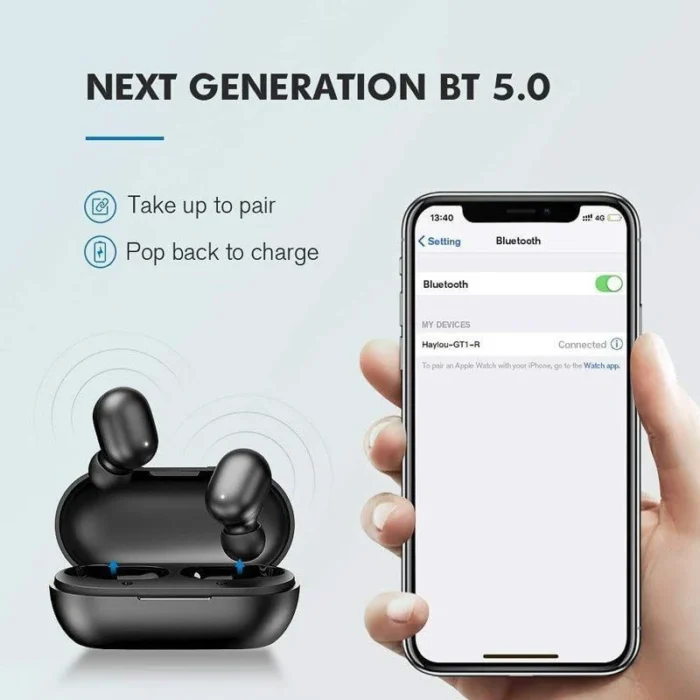 هدفون بی‌ سیم هایلو مدل GT1 Pro - Image 5