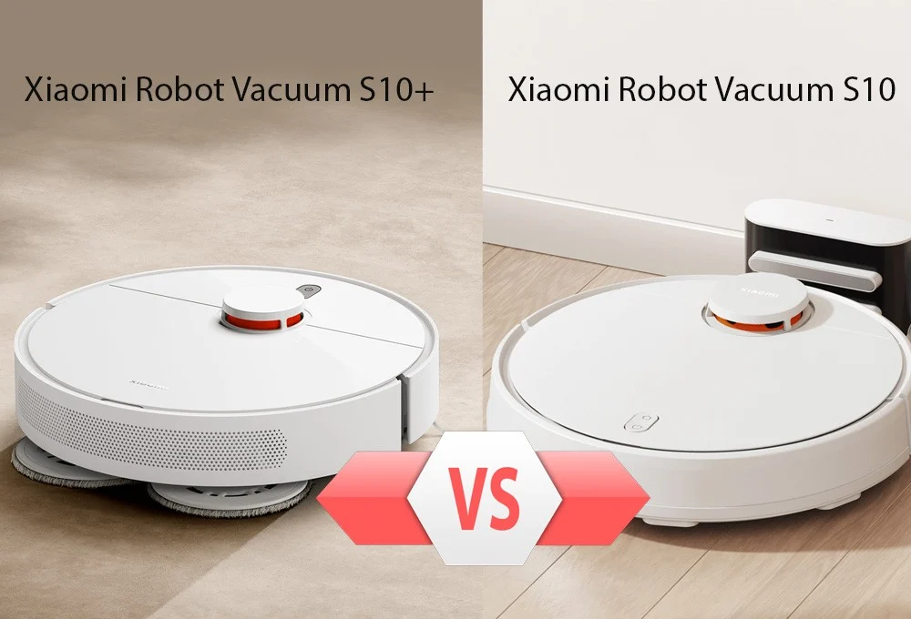 مقایسهٔ Xiaomi Robot Vacuum S10 و Xiaomi Robot Vacuum S10 Plus