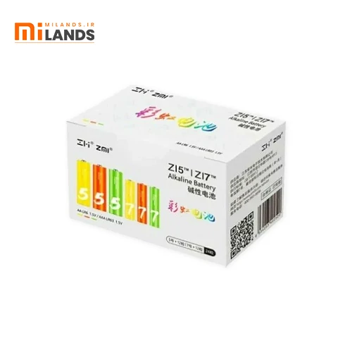 ست 24عددی باتری قلم و نیم قلم ZMI Alkaline