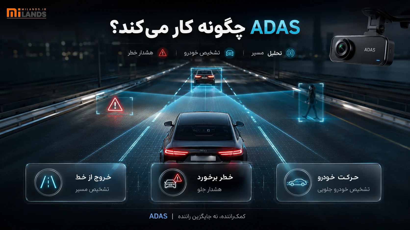 ADAS در دوربین ماشین دقیقاً چه کاری انجام می‌دهد؟