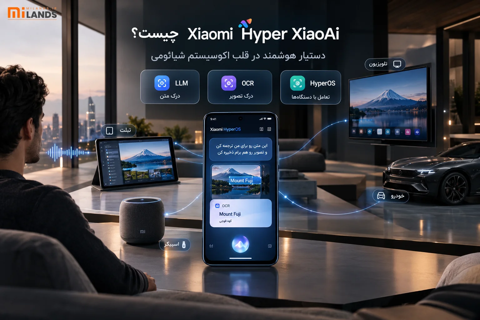 xiaomi-xiaoai-features – MiLands (1) Xiaomi Hyper XiaoAi چیست؟
